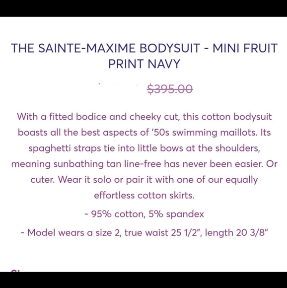 LHD Net a Porter Sainte Maxime fruity playsuit 4 - Picture 4 of 8